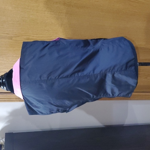 Lauren Ralph Lauren pink black reversible vest nwot - Picture 6 of 9